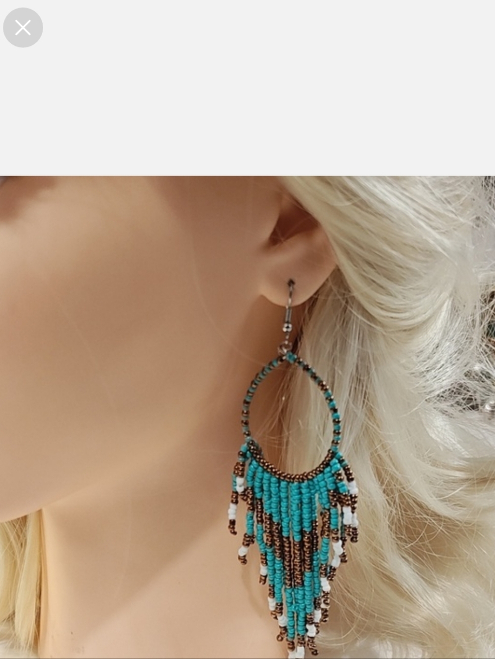 3/$15 SALE! Beaded Dangly Boho Earrings